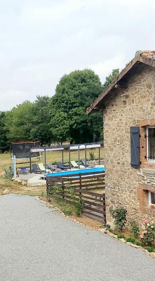 Sharecroppers Cottage With Swimming Pool Pagéas エクステリア 写真